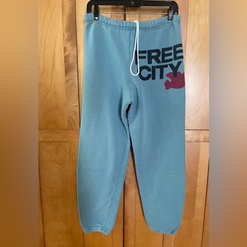 Free City Turquoise Sweatpants